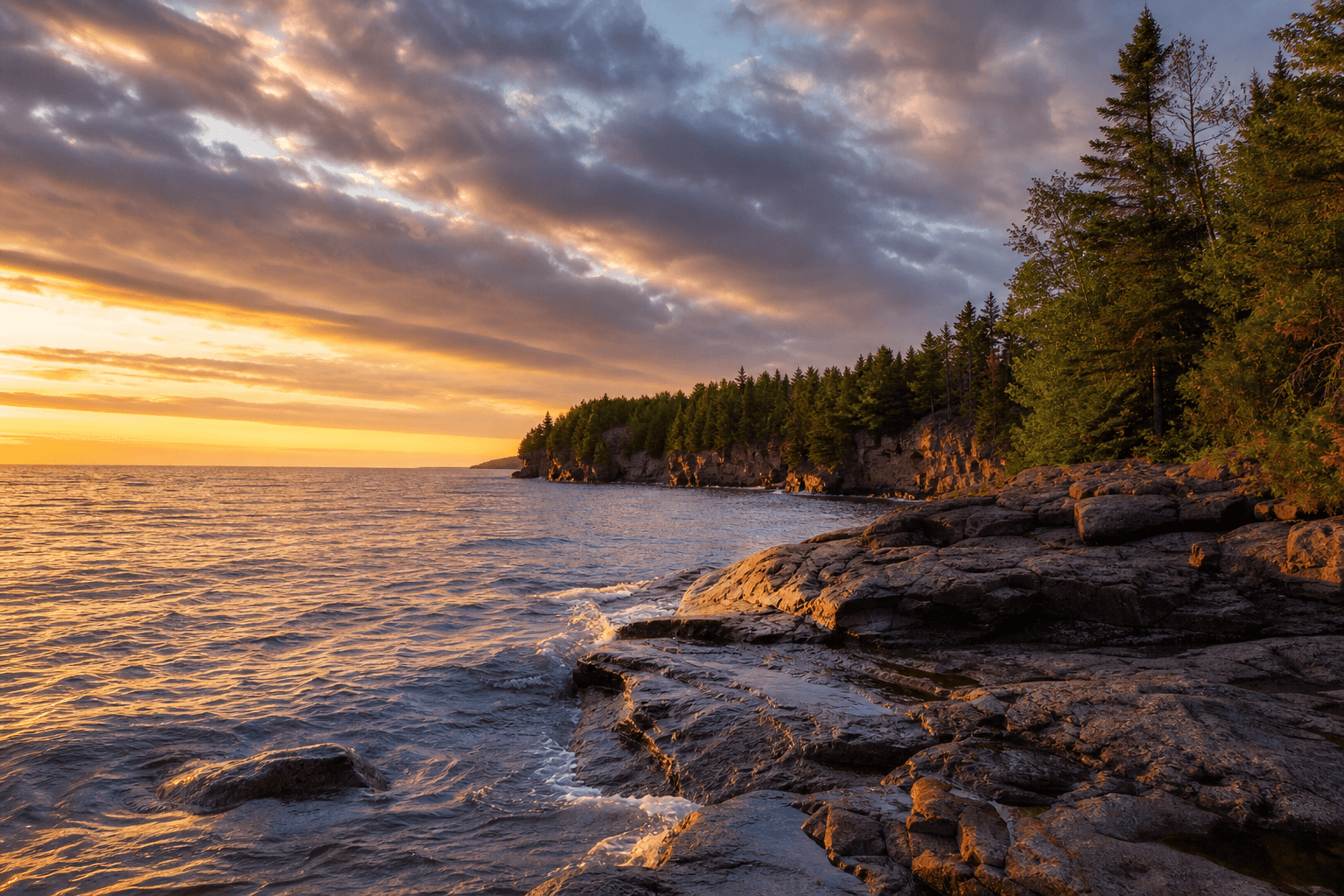 Lake Superior North Shore landscape
